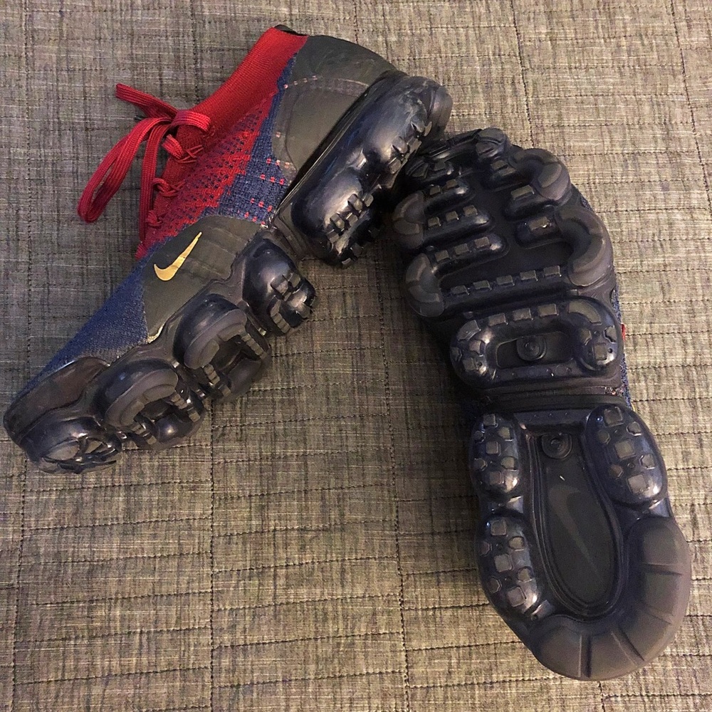 VaporMax Sneakers *Comfortable* Navy & Burgundy